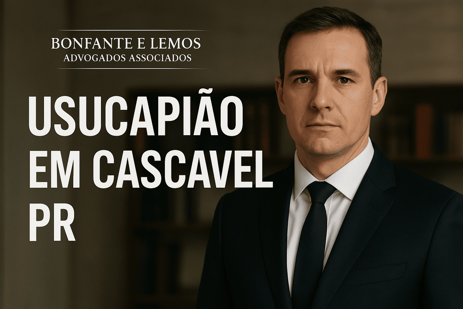 Advogado Usucapião Cascavel PR - Bonfante e Lemos Advogados Associados - Advogado Cascavel - PR